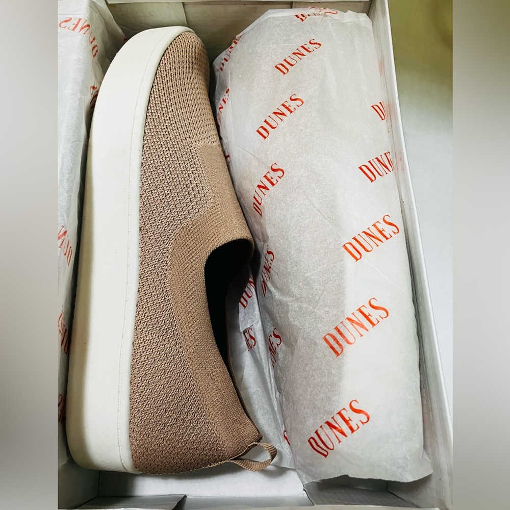 NWT - Dune London -Dunes Women's Cooper Fly Knit Sneaker, Blush Size 11 - Picture 3 of 6